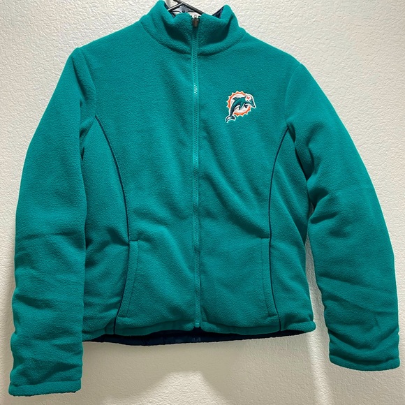 Miami Dolphins official NFL coat. - Picture 2 of 4